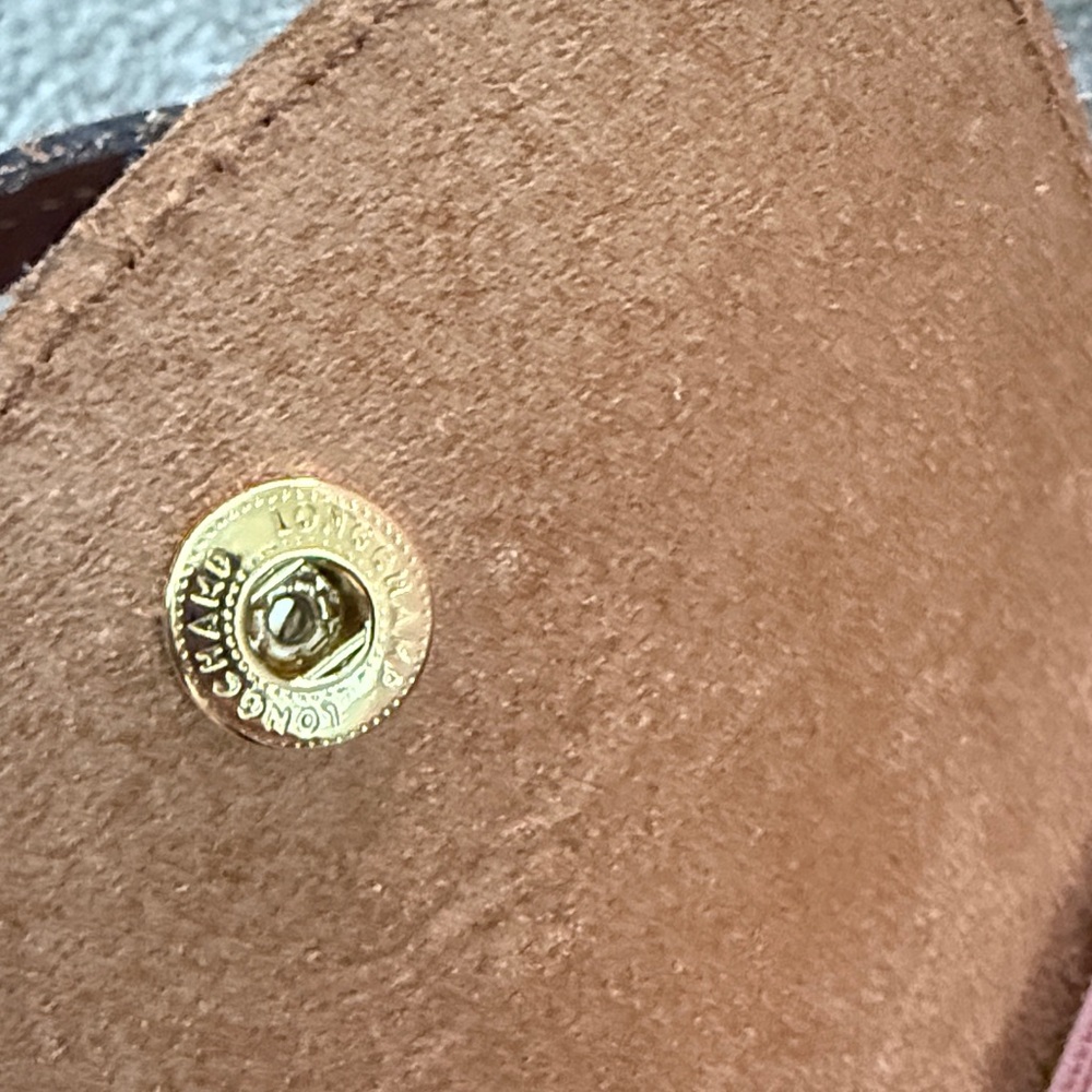 Longchamp Brown and Pink Tote Bag - Picture 7 of 9